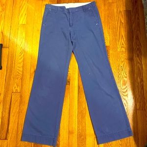 Gap slate blue straight pant